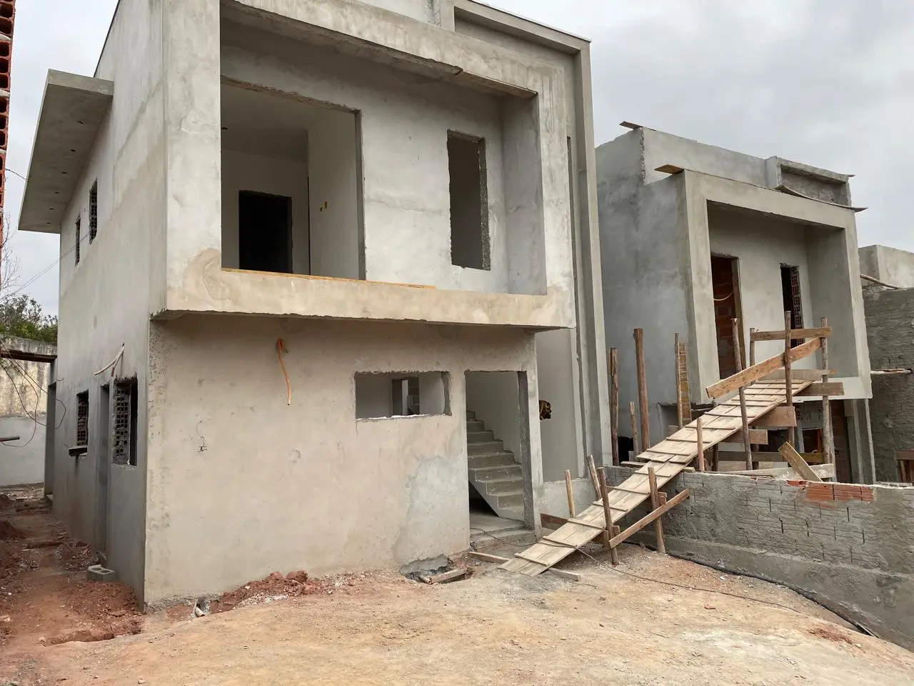 Andamento da obra
