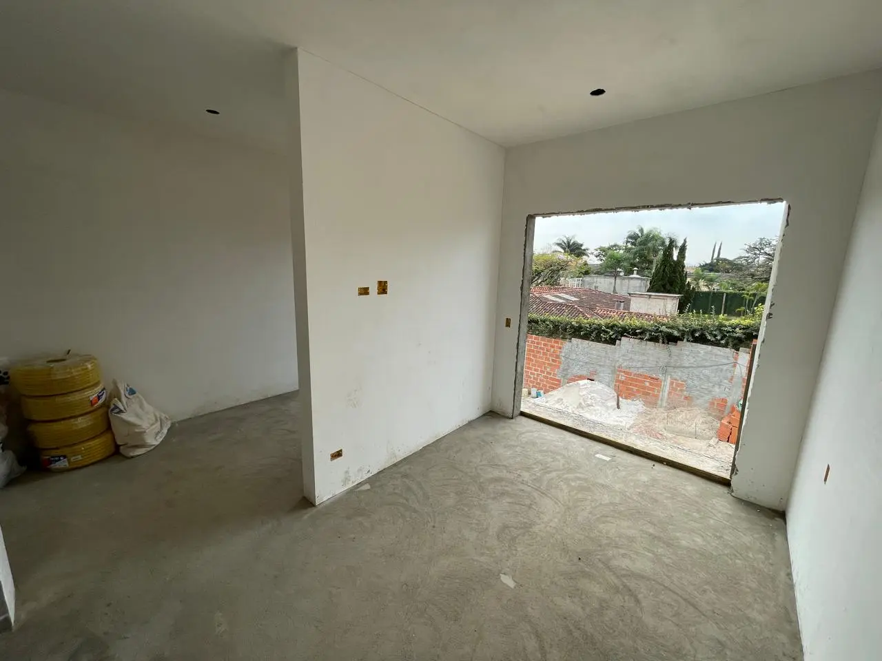 Andamento da obra