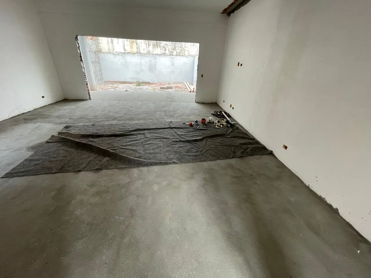 Andamento da obra