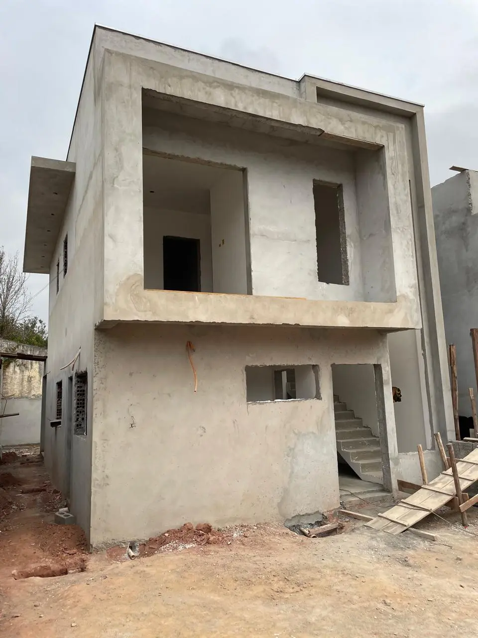 Andamento da obra