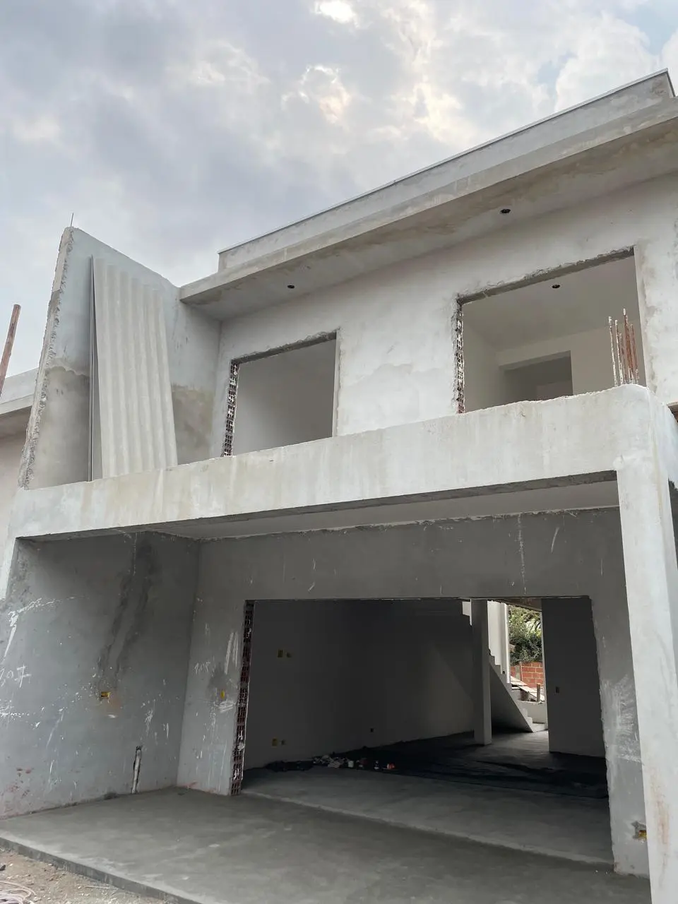 Andamento da obra