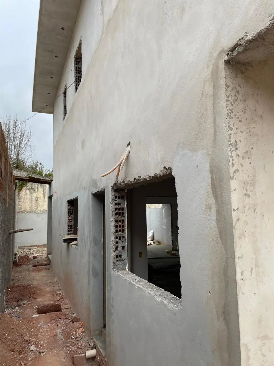 Andamento da obra